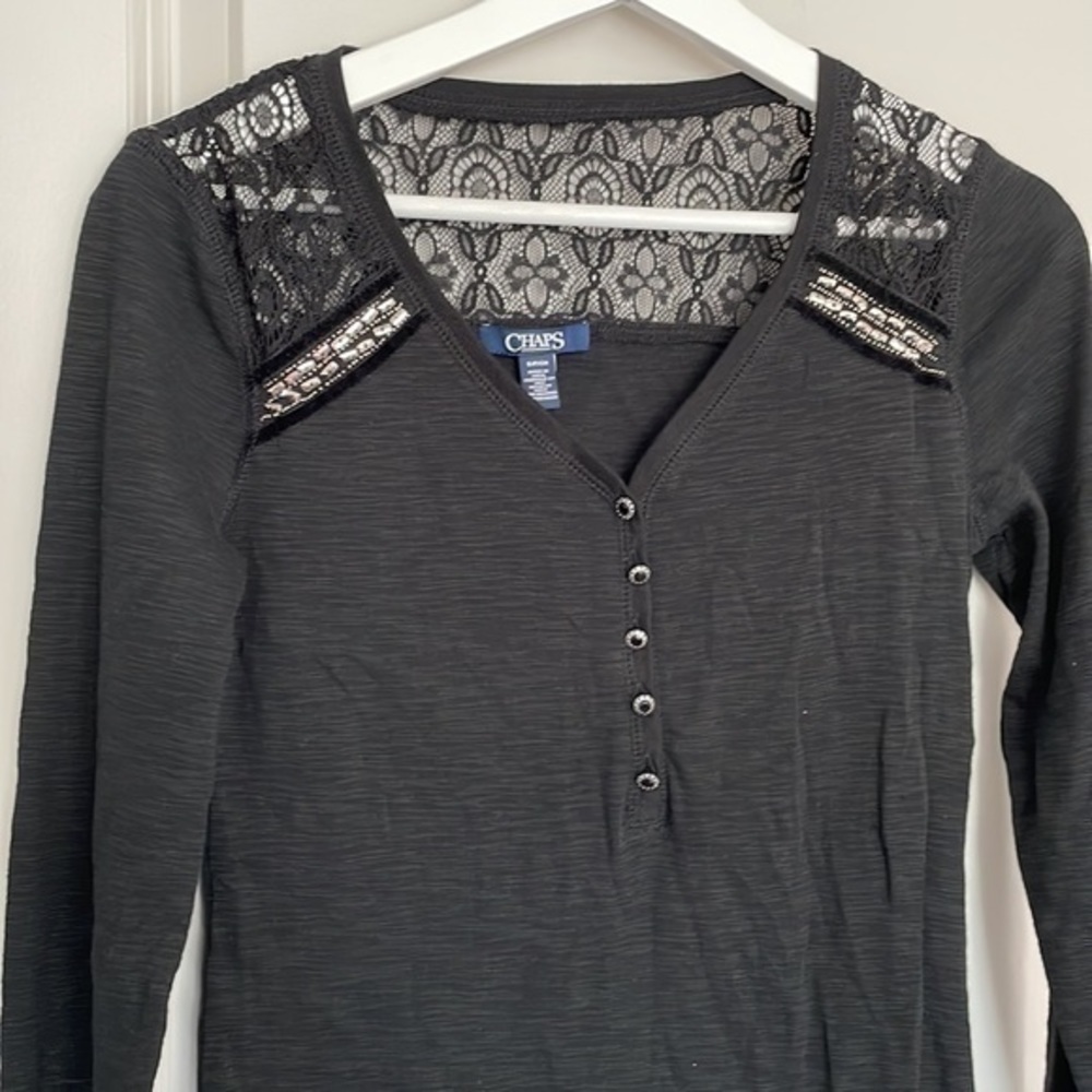 NWT Chaps Long Sleeve Shirt - Picture 3 of 8